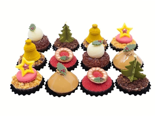 Kerst petit fours